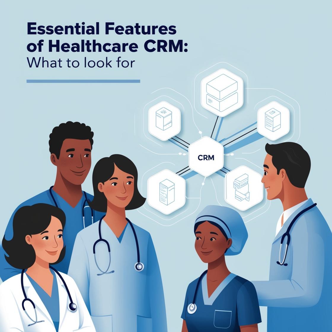 Healthcare CRM features